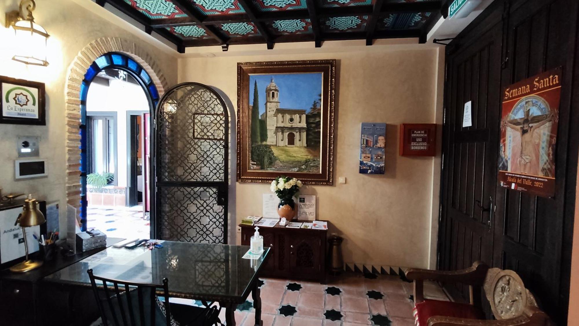 La Esperanza Hotel Alcalá del Valle Buitenkant foto