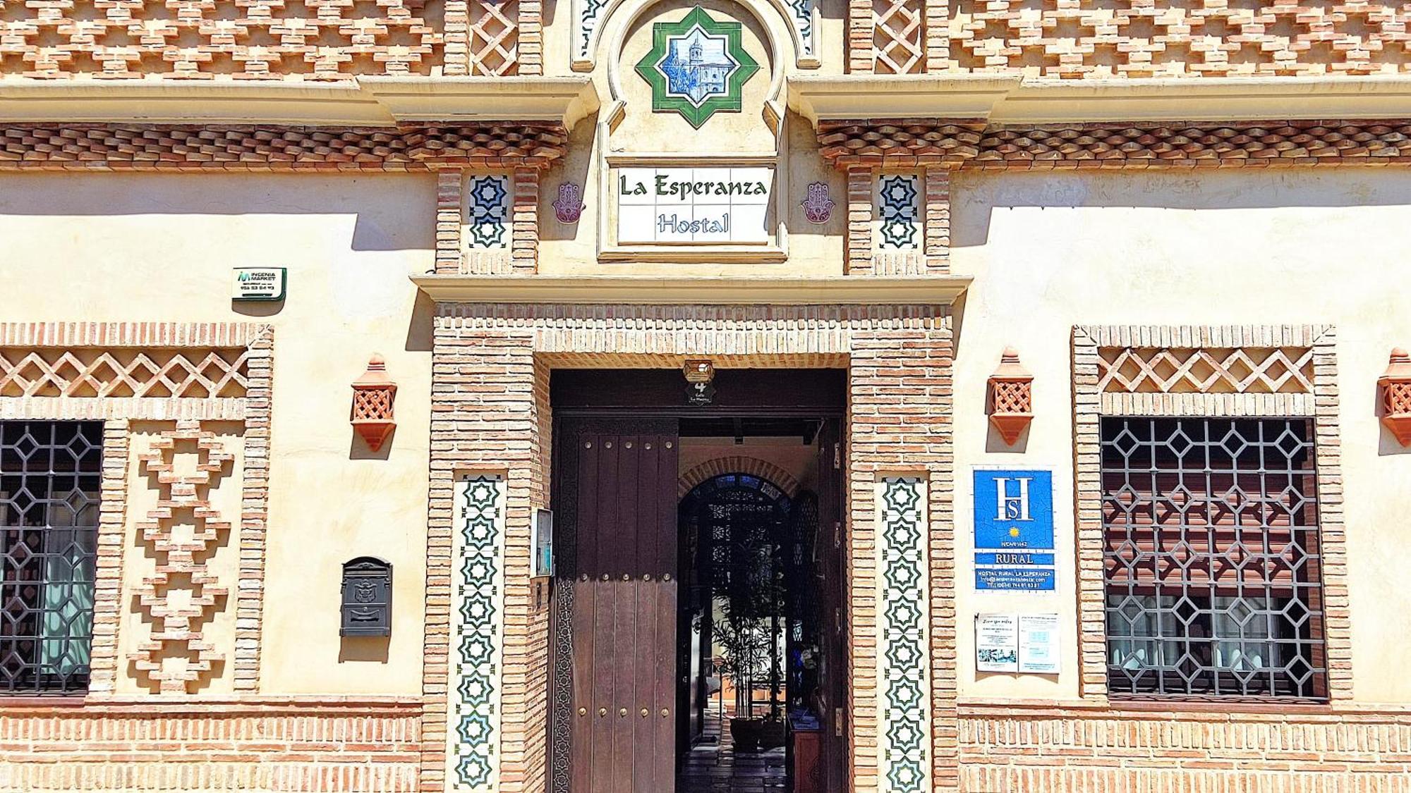 La Esperanza Hotel Alcalá del Valle Buitenkant foto