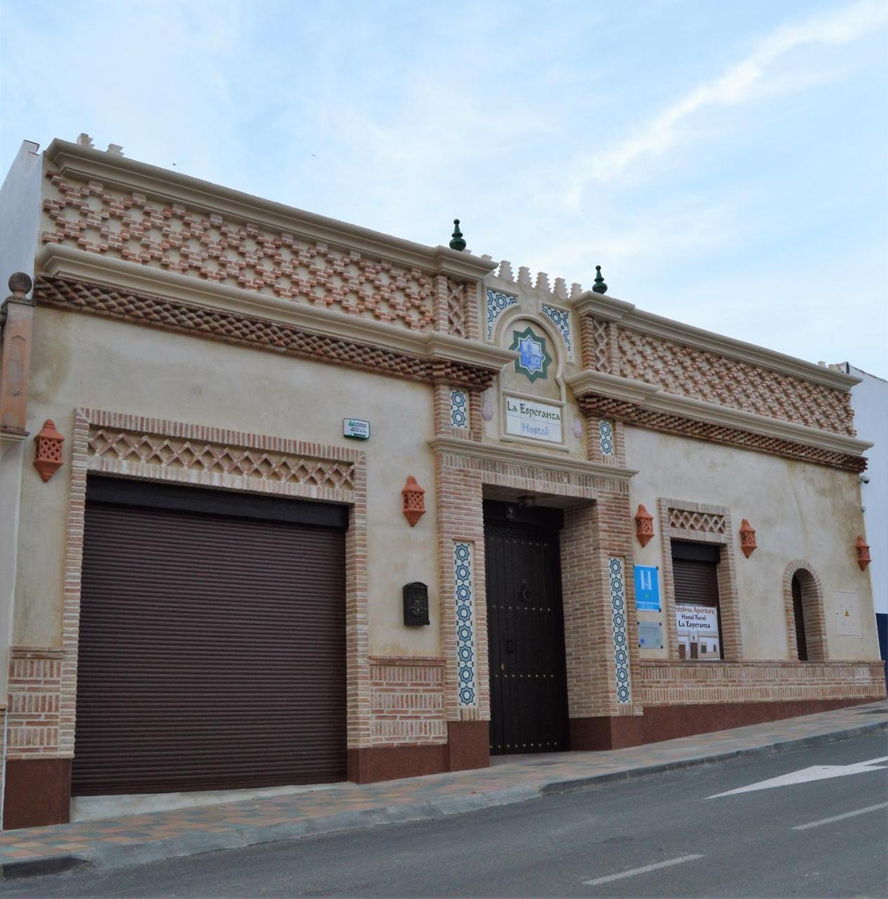 La Esperanza Hotel Alcalá del Valle Buitenkant foto